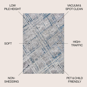 Slant Modern Abstract Area Rug